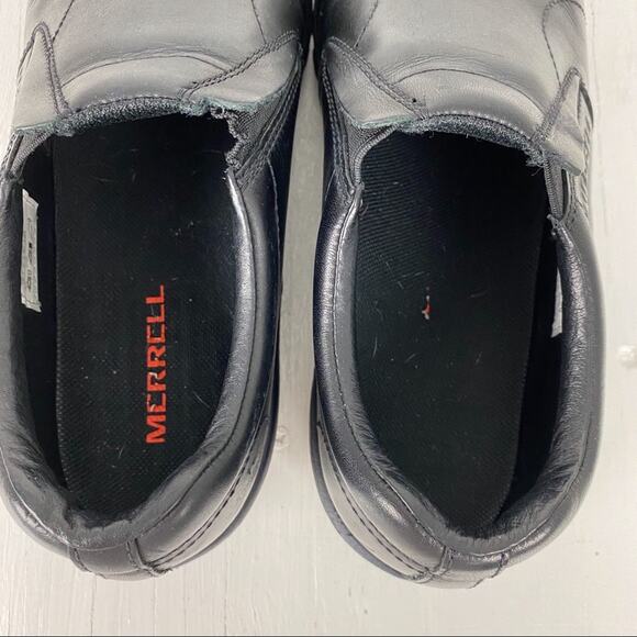 Merrell Black Loafer Slip On Womens 9, Mens 7.5 main image 4
